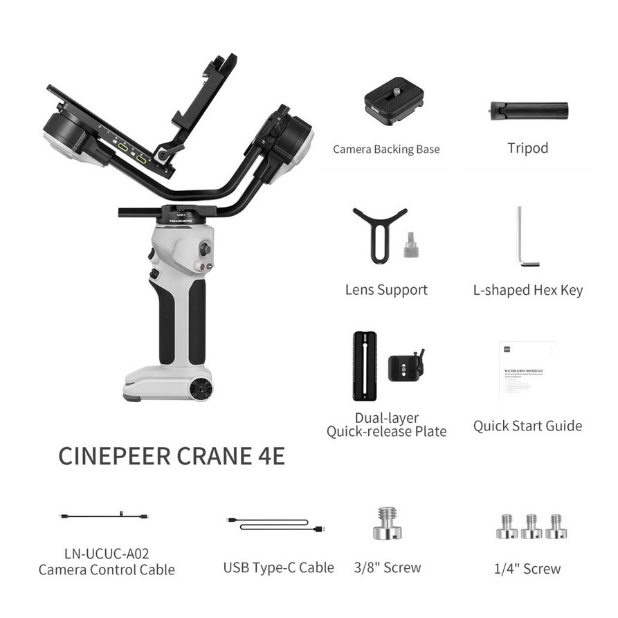 Zhiyun Crane 4E CINEPEER · imagen 3